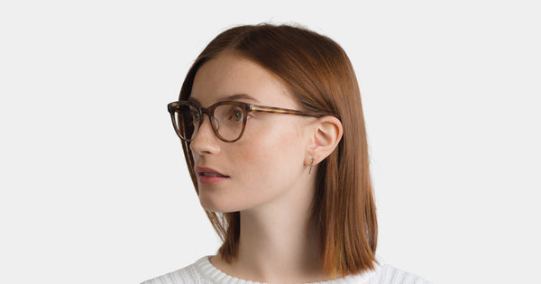 Garrett Leight - Loyola Tiramisu Eyeglasses / Demo Lenses