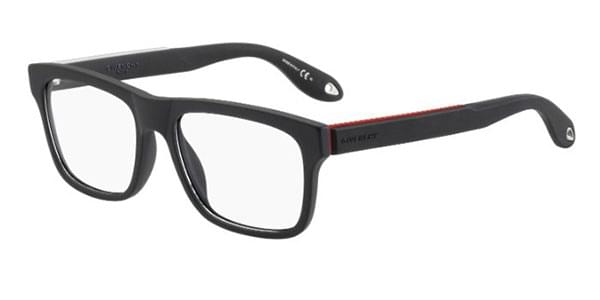 Givenchy - GV 0018 Black Red Eyeglasses / Demo Lenses