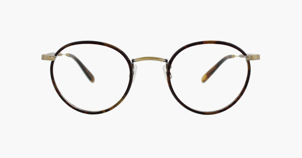 Garrett Leight - Wilson 46mm Bourbon Tortoise Matte Spotted Tortoise Eyeglasses / Demo Lenses