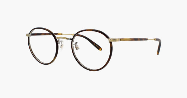 Garrett Leight - Wilson 46mm Bourbon Tortoise Matte Spotted Tortoise Eyeglasses / Demo Lenses