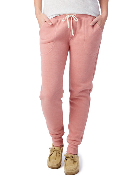 Alternative Apparel - Eco-Fleece Eco True Rose Bloom Jogger Pants