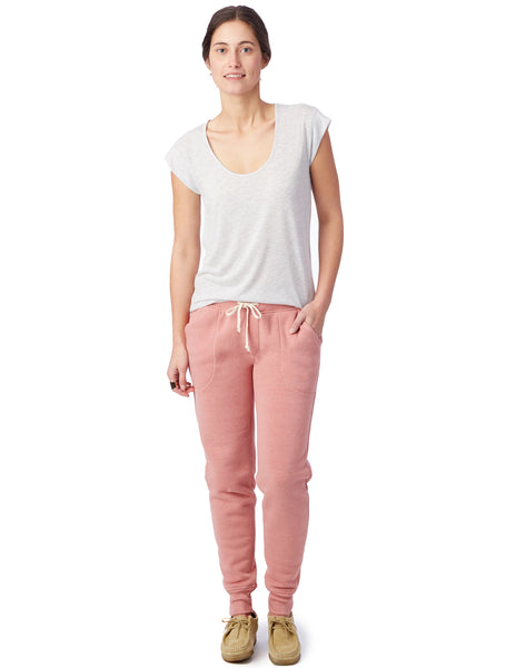 Alternative Apparel Eco-Fleece Eco True Rose Bloom Jogger Pants