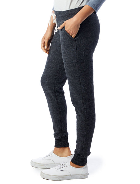 Alternative Apparel Eco Fleece Eco Black Jogger Pants