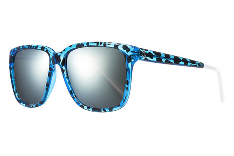 Saint Laurent SL 1 Black Sunglasses / Silver Mirror Lenses