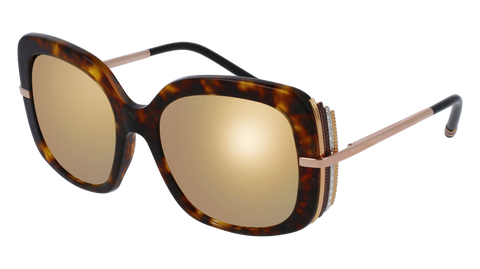 Guess GU3020 Dark Havana Sunglasses / Bordeaux Mirror Lenses