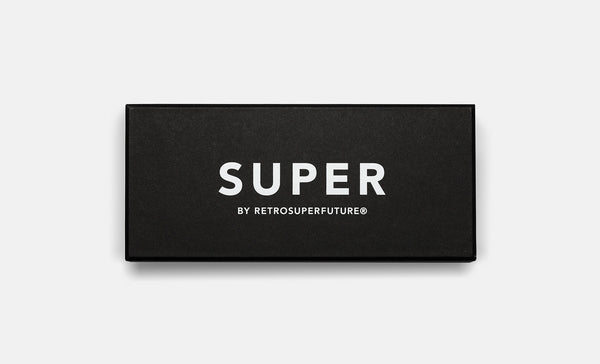 Super - Giaguaro 51mm Black Matte Sunglasses / Black Lenses