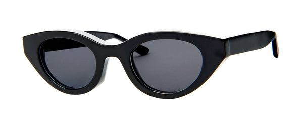 Thierry Lasry - Acidity Black Sunglasses / Solid Gray Lenses