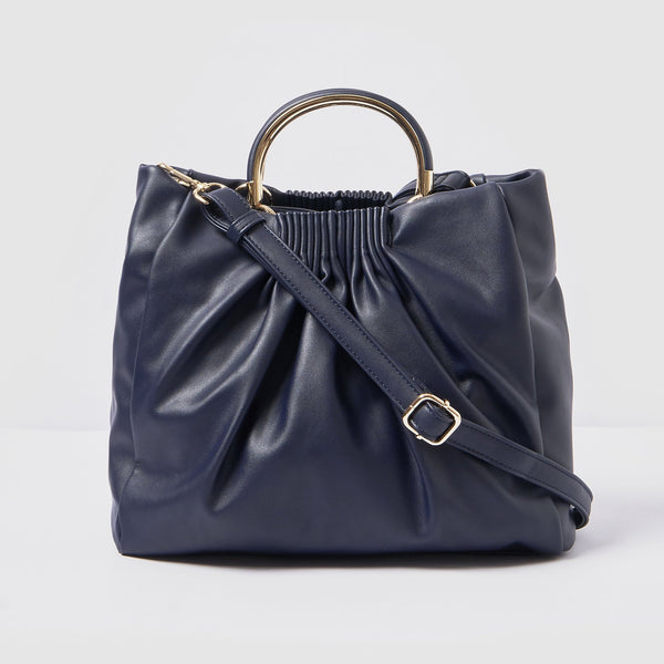 Urban Originals - Almost Mine Navy  Slouchy Bag /  Lenses