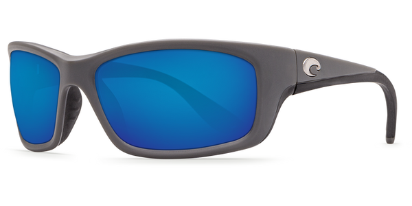 Costa - Jose Matte Gray Sunglasses / Blue Polarized Glass Lenses