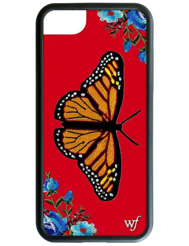 Wildflower Blue Plaid iPhone 6/7/8 Plus Phone Case