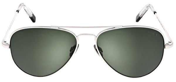 Randolph - Concorde 57m 23K White Gold Skull Temple Sunglasses / SkyTec Polarized AGX Lenses