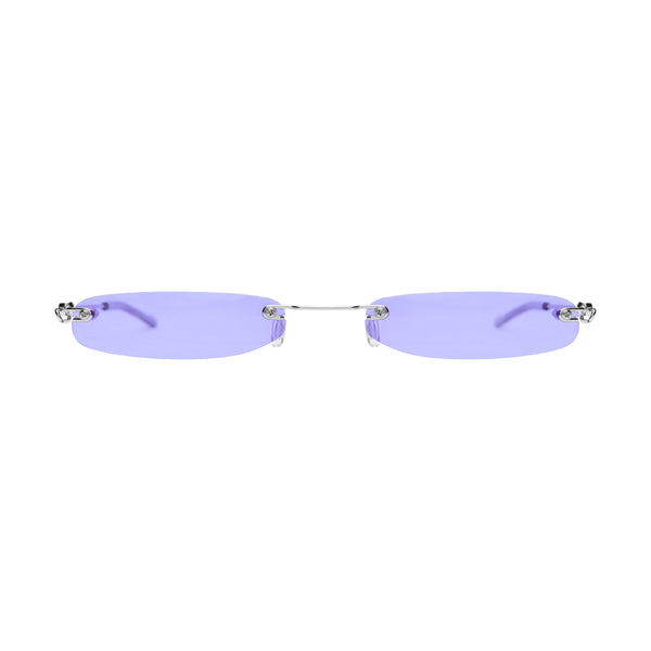 Christianah Jones - Shady 1.0 Purple Sunglasses / Purple Lenses