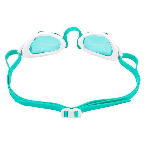 MP Michael Phelps - Chronos Green White Swim Goggles / Green Lenses