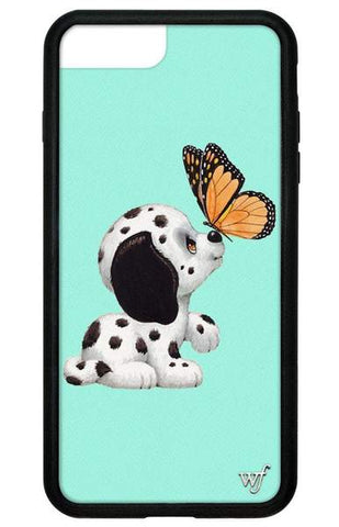 Wildflower Blue Plaid iPhone 6/7/8 Plus Phone Case