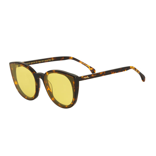 Spektre - Denora Havana Sunglasses / Yellow Lenses