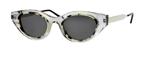 Thierry Lasry - Fantasy White tortoise Sunglasses / Translucent Grey Lenses