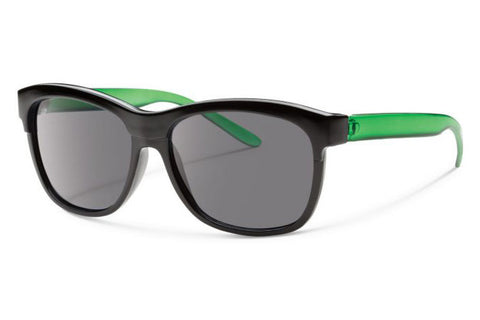 Puma PU0104S Black Green Sunglasses / Green Lenses