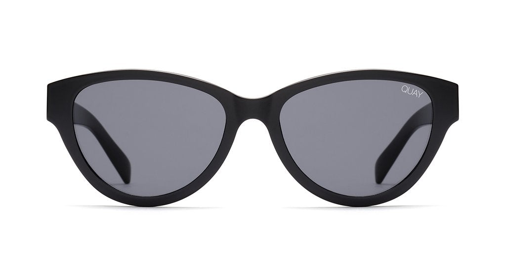 Quay - Rizzo Black Sunglasses / Smoke Lenses