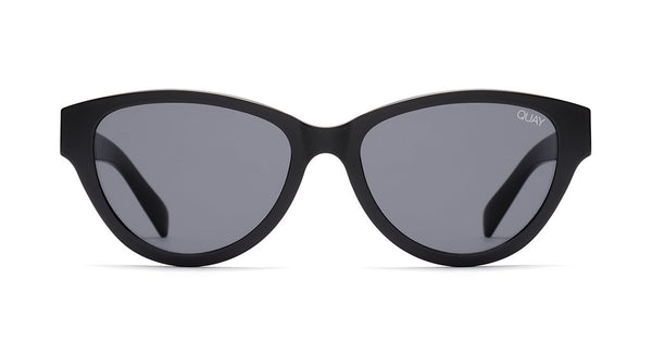 Quay - Rizzo Black Sunglasses / Smoke Lenses