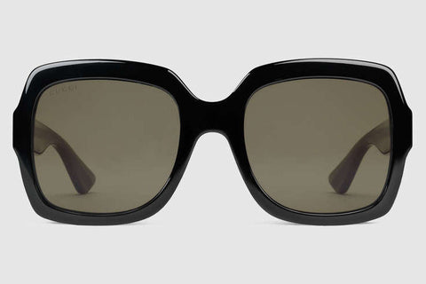 Saint Laurent SL 1 Black Sunglasses / Grey Mirror Lenses