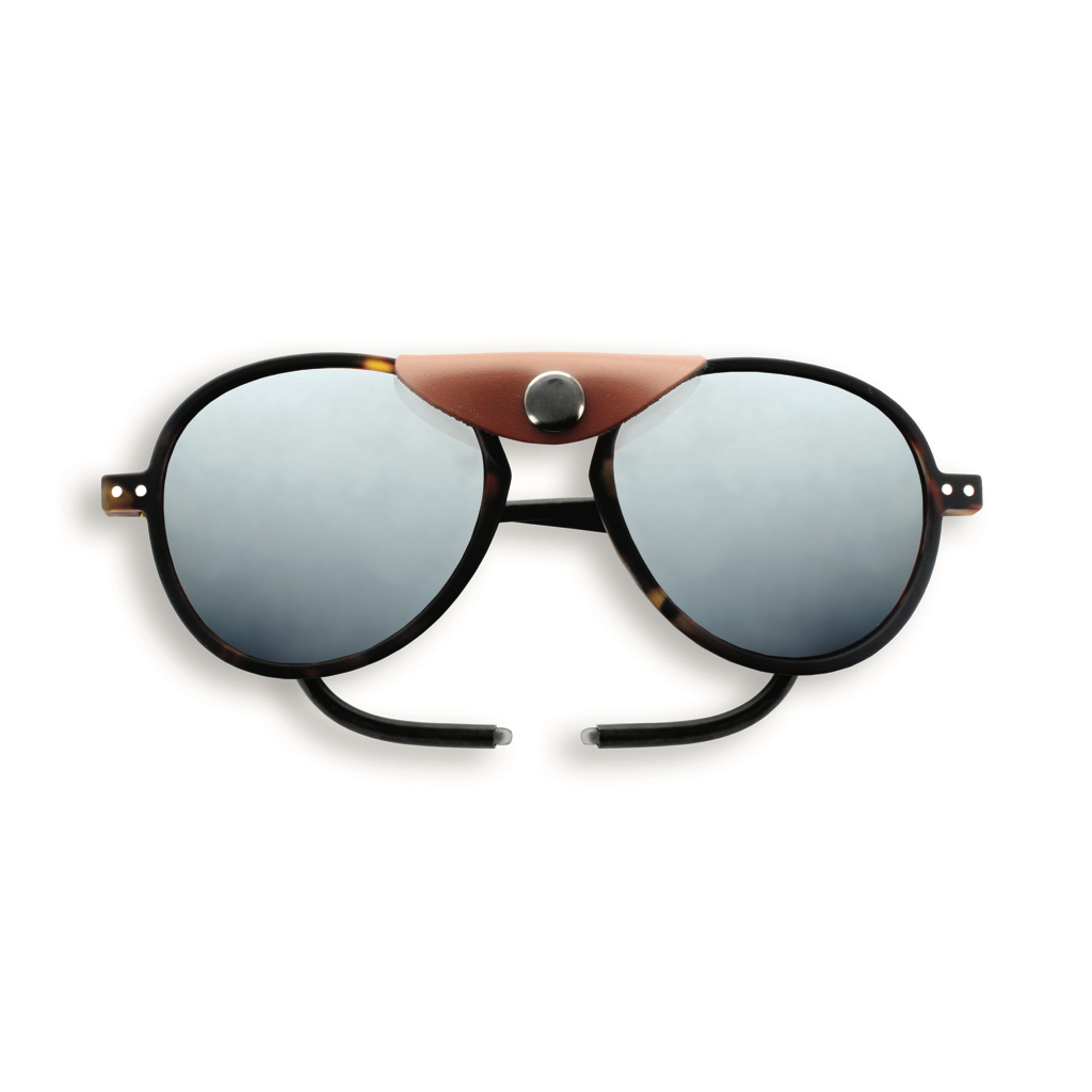 Izipizi - #Sun Glacier Plus Tortoise Sunglasses / Polarized Brown Polycarbonate Lenses