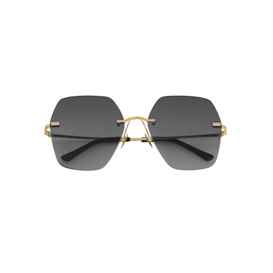 Spektre - Lovestory Gold Sunglasses / Gradient Smoke Lenses