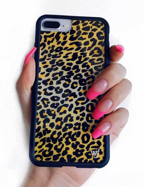 Wildflower - Leopard iPhone 6/7/8 Plus Phone Case