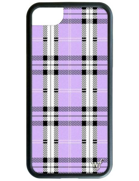 Wildflower - Lavender Plaid iPhone 6/7/8 Phone Case