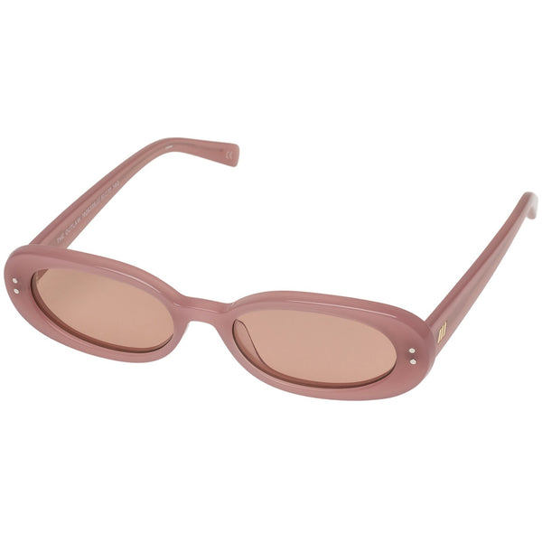 Le Specs - The Outlaw 51mm Rose Quartz Sunglasses / Nougat Tint Lenses