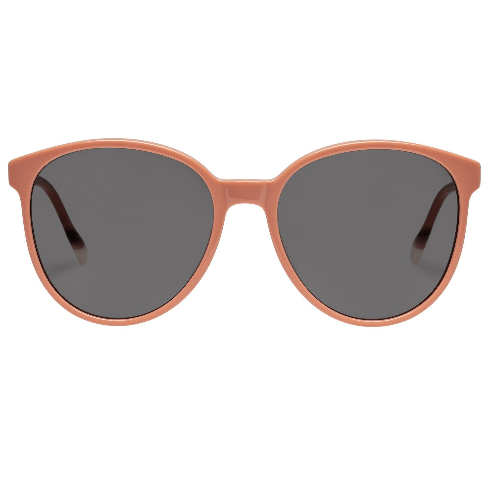 Le Specs - Elan Vital 58mm Coral Sunglasses / Khaki Mono Lenses