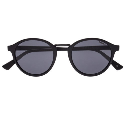 Le Specs - Paradox Matte Black Sunglasses / Smoke  Lenses