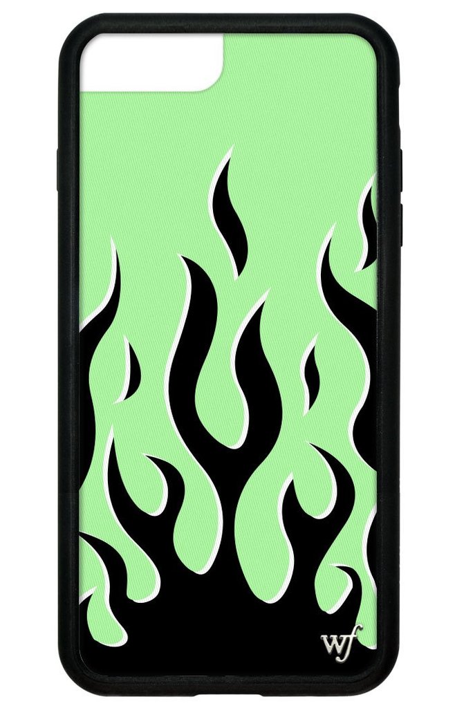 Wildflower - Neon Flames iPhone 6/7/8+ Case