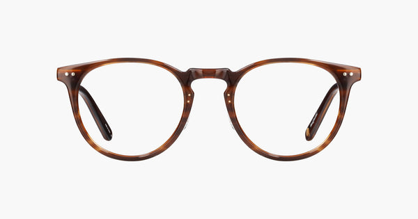 Garrett Leight - Ocean Brandy Tortoise Brushed Gold Eyeglasses / Demo Lenses