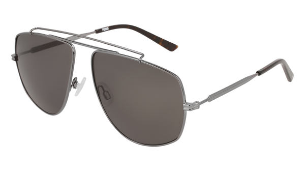 Puma - PU0188S Ruthenium Sunglasses / Grey Lenses