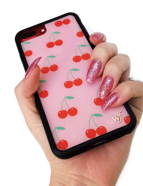 Wildflower - Pink Cherries iPhone 6/7/8+ Case