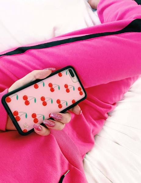 Wildflower - Pink Cherries iPhone 6/7/8 Phone Case