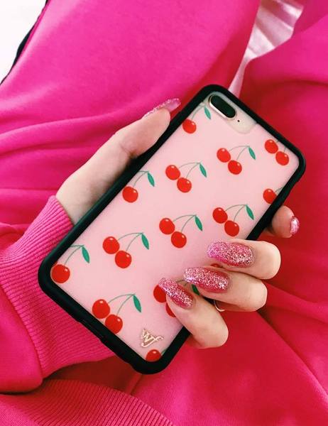 Wildflower - Pink Cherries iPhone 6/7/8 Phone Case