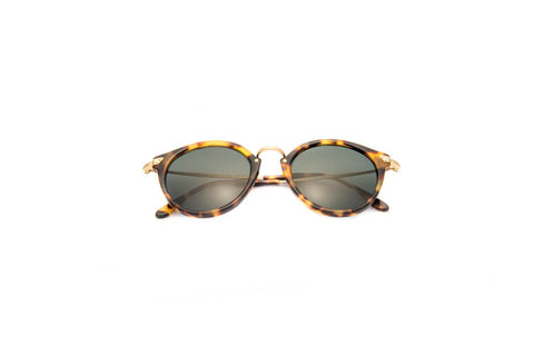 Kyme Pin Yellow Tortoise Sunglasses