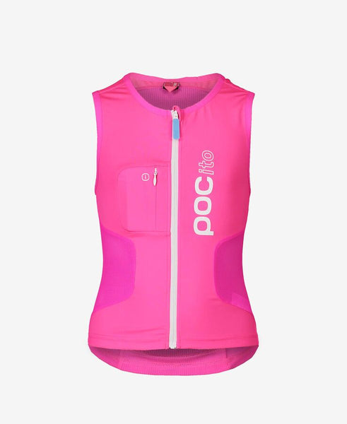 POC - POCito VPD Air Jr Fluorescent Pink Snow Vest /  Lenses