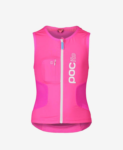 POC - POCito VPD Air Jr Fluorescent Pink Snow Vest /  Lenses