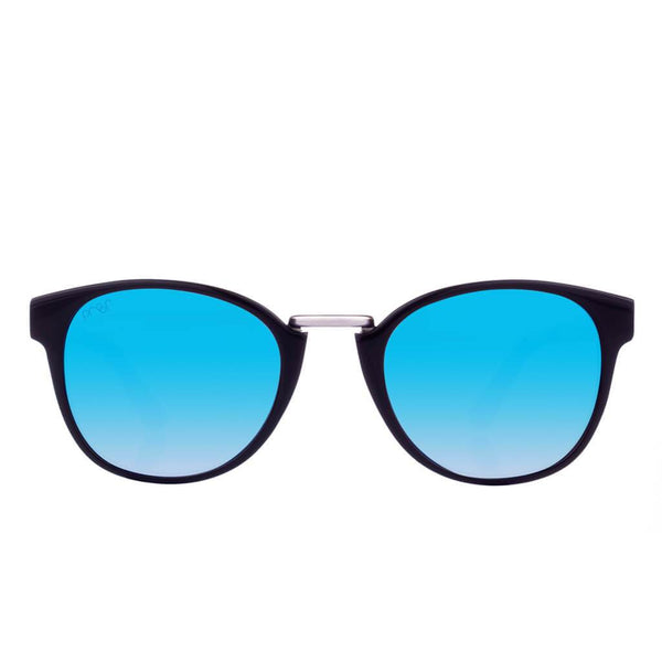 Proof - Ada Eco Black Sunglasses / Sky Mirror Polarized Lenses