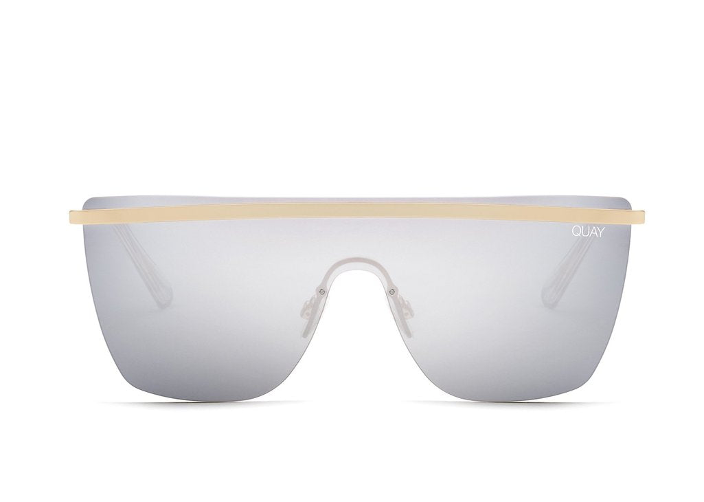 Quay Jennifer Lopez #QUAYXJLO Get Right Gold Sunglasses / Silver Lenses