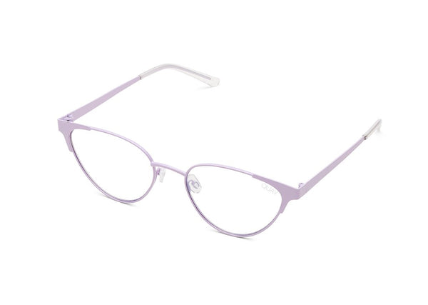 Quay Song Bird Lilac Eyeglasses / Clear Blue Light Lenses