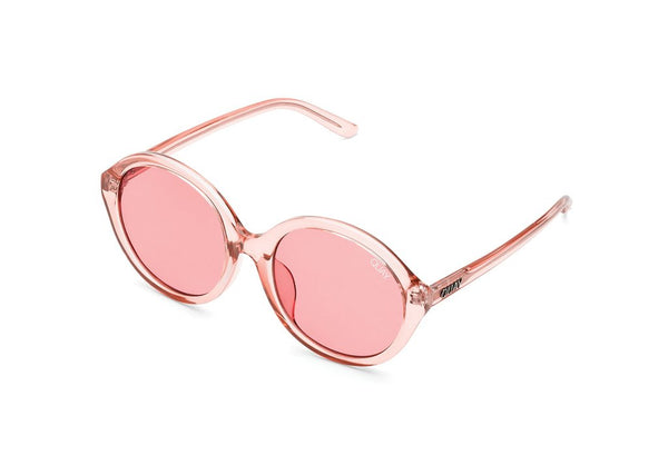 Quay x Benefit #QUAYXBENEFIT Tinted Love Pink Sunglasses / Pink Lenses