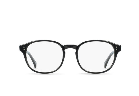 Raen - Odie 52mm Crystal Black Eyeglasses / Demo Lenses