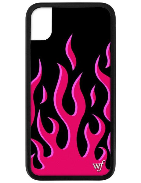 Wildflower - Red Flames iPhone XR Phone Case