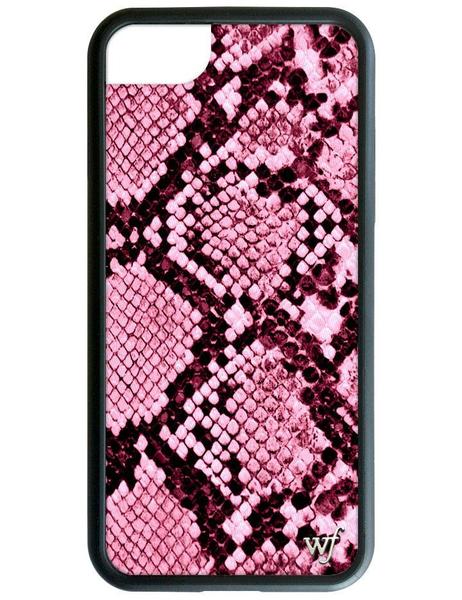 Wildflower - Pink Snakeskin iPhone 6/7/8 Phone Case