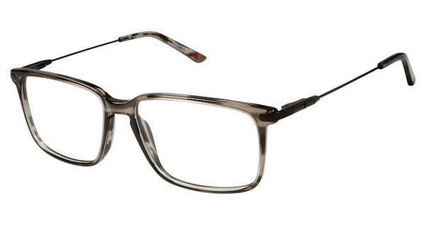 Champion - 4026 58mm Greystripe Tortoise Eyeglasses / Demo Lenses