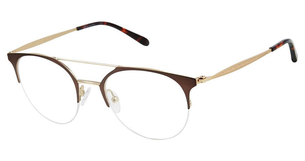 Champion - 1002H 49mm Brown Gold Eyeglasses / Demo Lenses