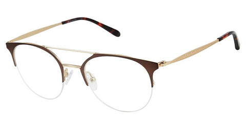 Champion - 1002H 49mm Brown Gold Eyeglasses / Demo Lenses